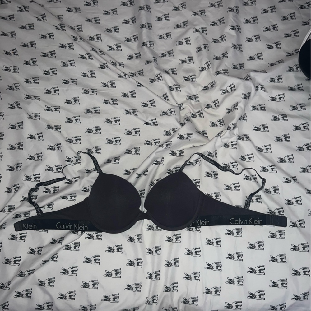 Dark gray, Calvin Klein push-up bra